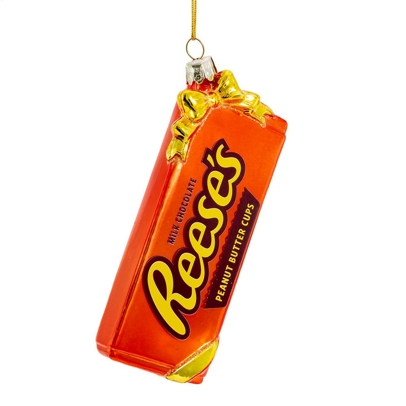 Glass Reese's Peanut Butter Cups Ornament