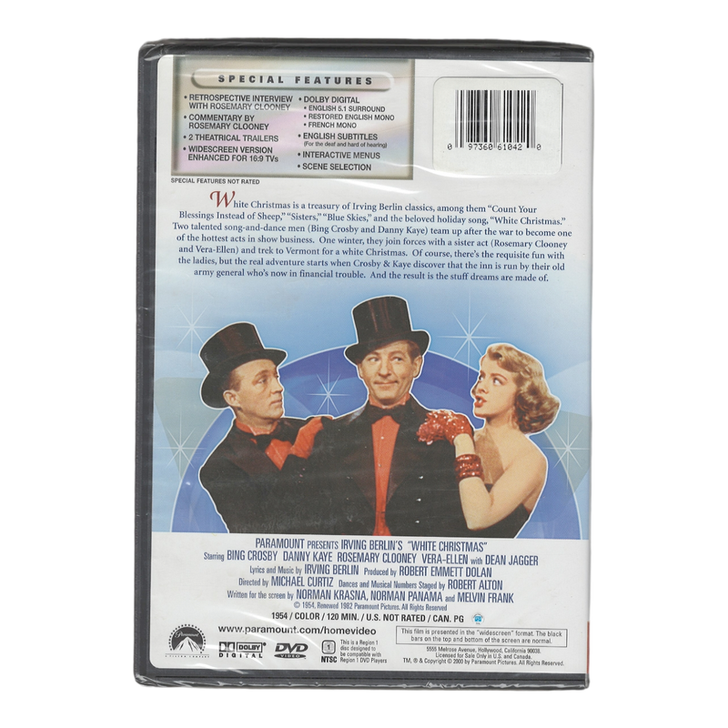 White Christmas - Widescreen - DVD