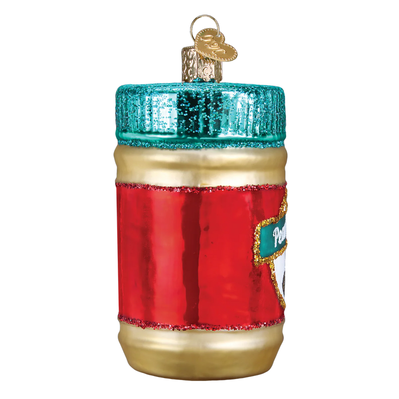 Peanut Butter Glass Ornament