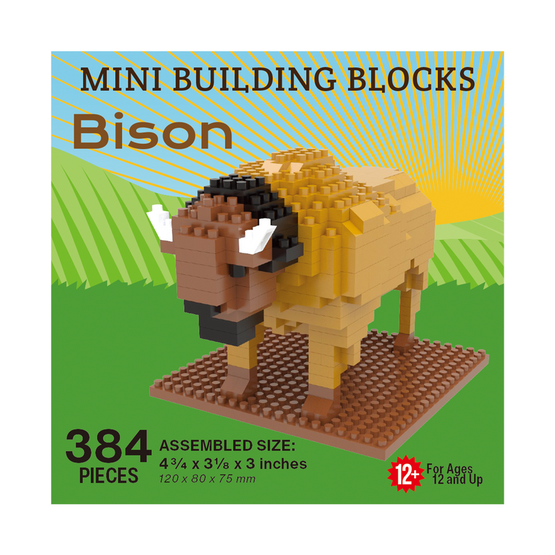 Mini Building Blocks - Bison