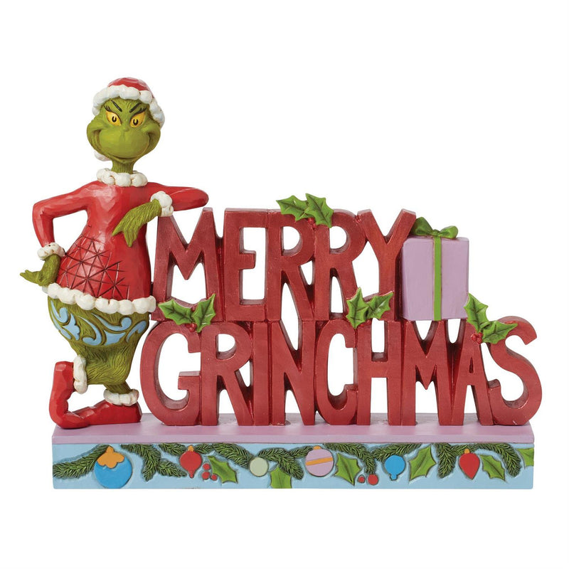 Grinch Merry Grinchmas Figurine