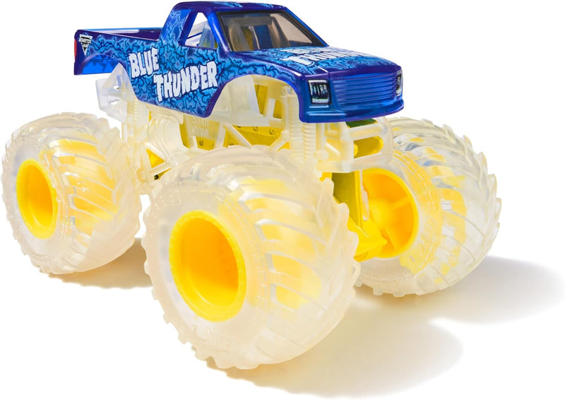 Monster Jam Official 1:64 Scale Monster Truck -  Blue Thunder