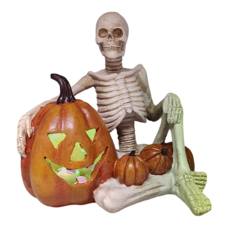 Light-up Skeleton Figurine -