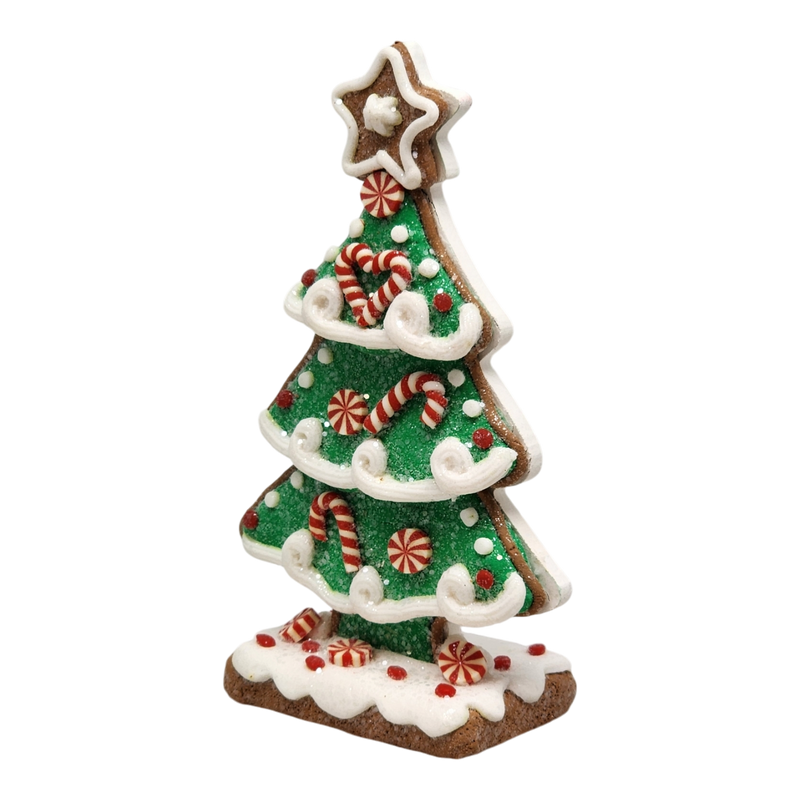 Gingerbread Christmas Tree - 6 Inch -