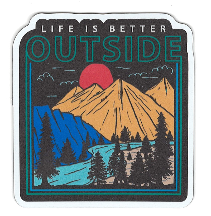 Small Flex Magnet - Life is Better Outside