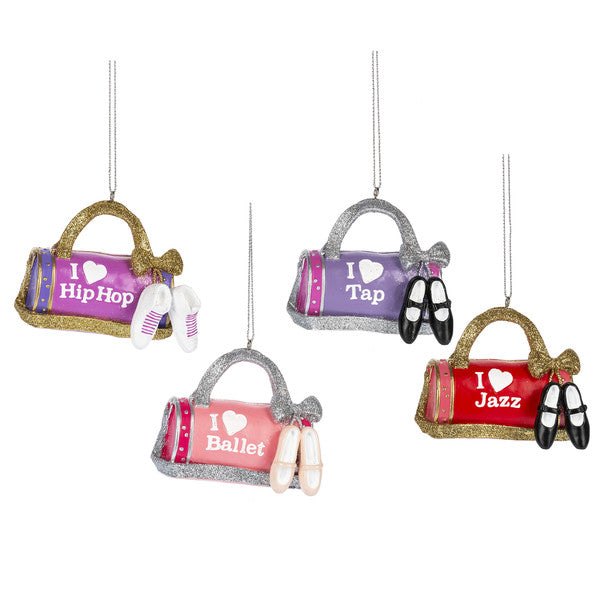 Dance Bag Ornament -