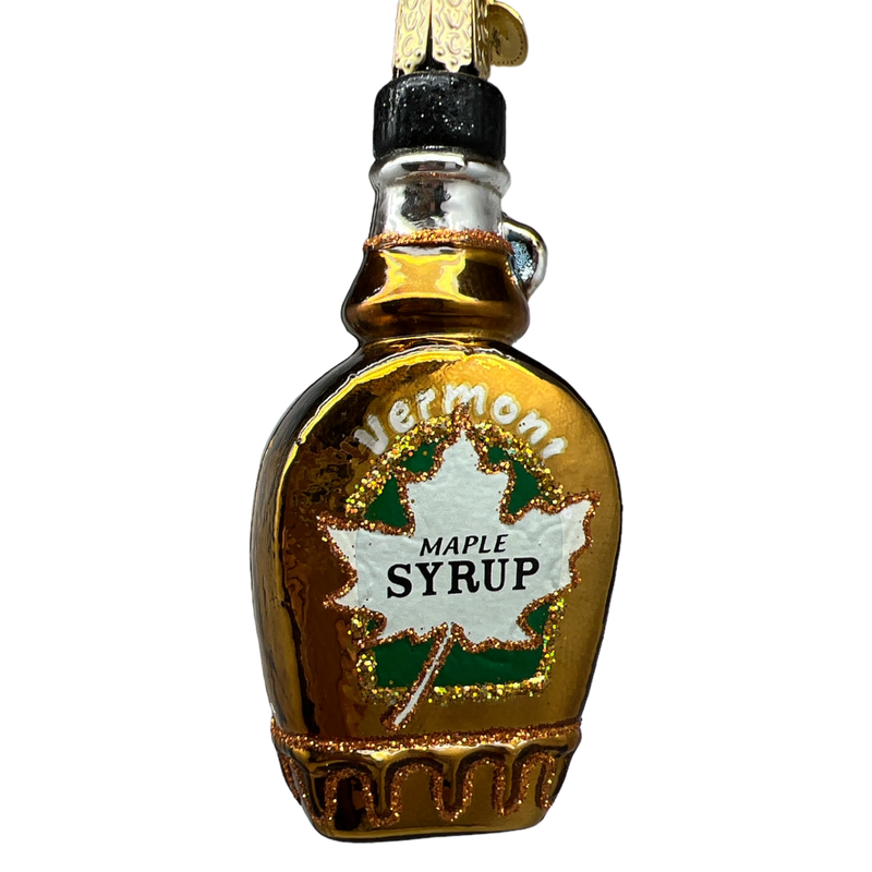 2024 Vermont Maple Syrup Glass Ornament