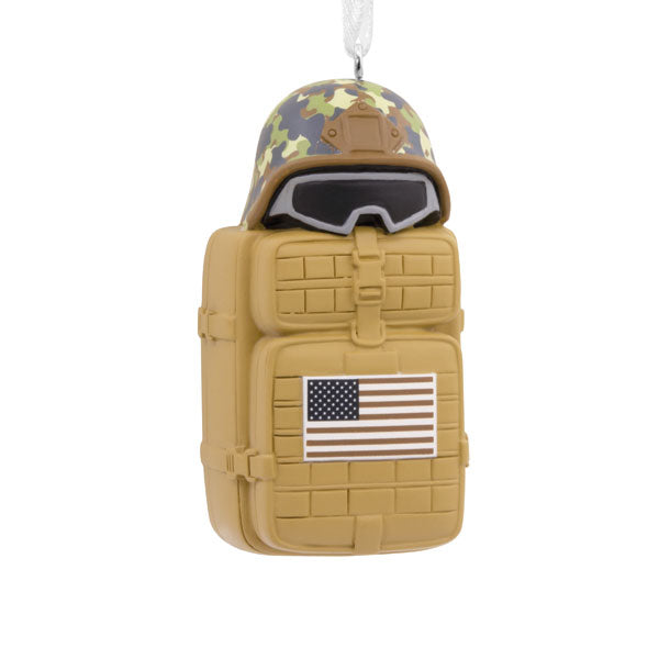 Military Backpack Ornament