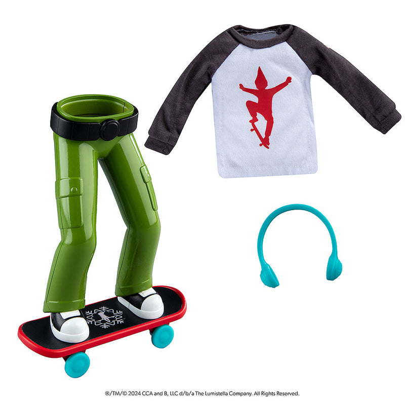 MagiFreez Holly Jolly Ollie Skateboard Set