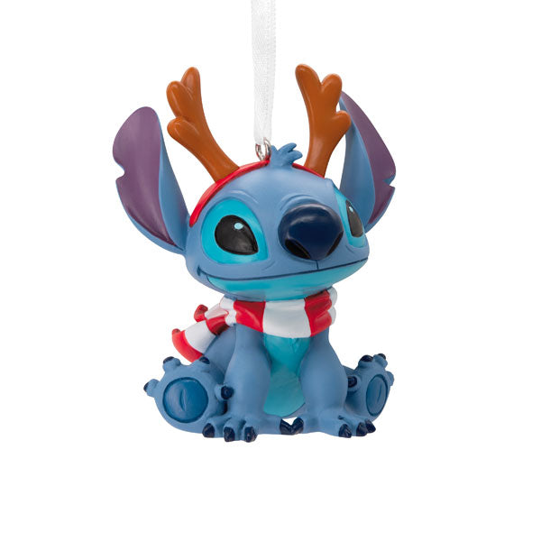 Stitch with Antlers Ornament