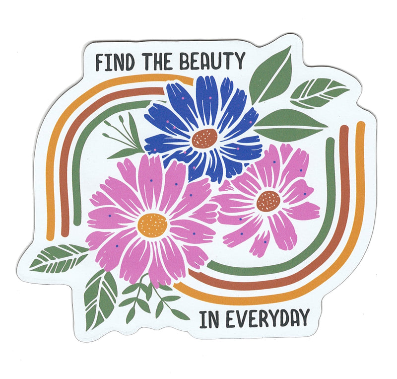 Large Flex Magnet - Find the Beauty in Everyday