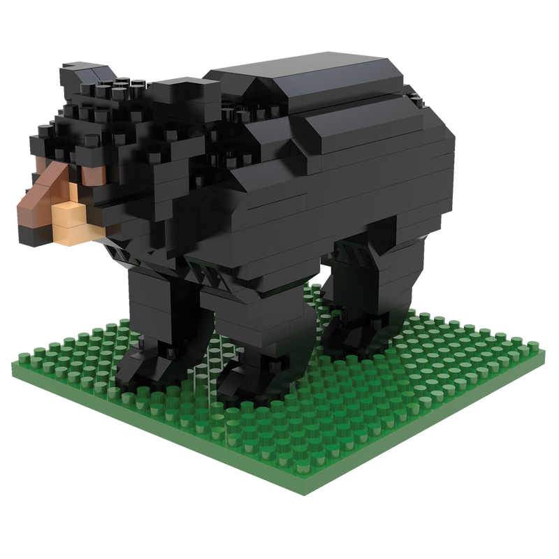 Mini Building Blocks - Black Bear