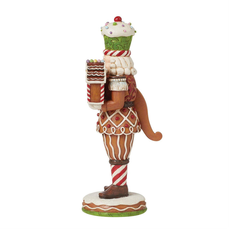 Jim Shore Heartwood Creek "Let's Get Crackin" Gingerbread Nutcracker Figurine