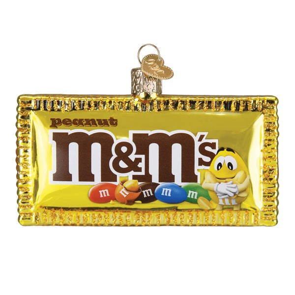 Peanut M&M's Ornament