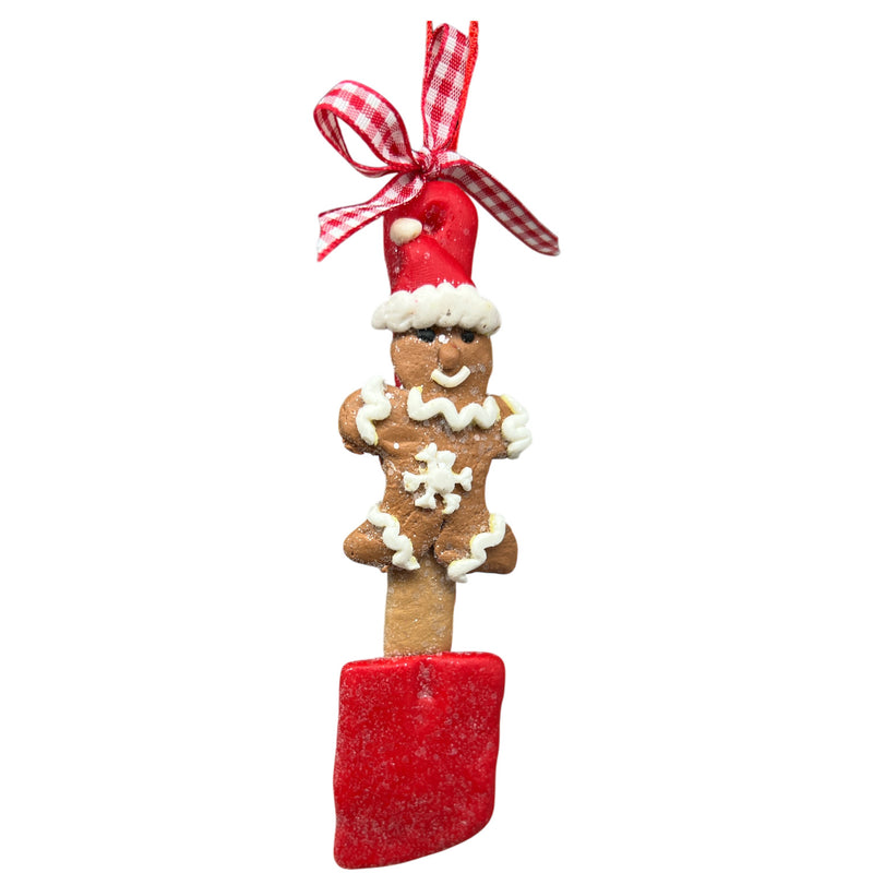 Clay Dough Holiday Spatula Ornament