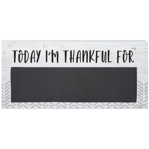 Today I'm Thankful Sign