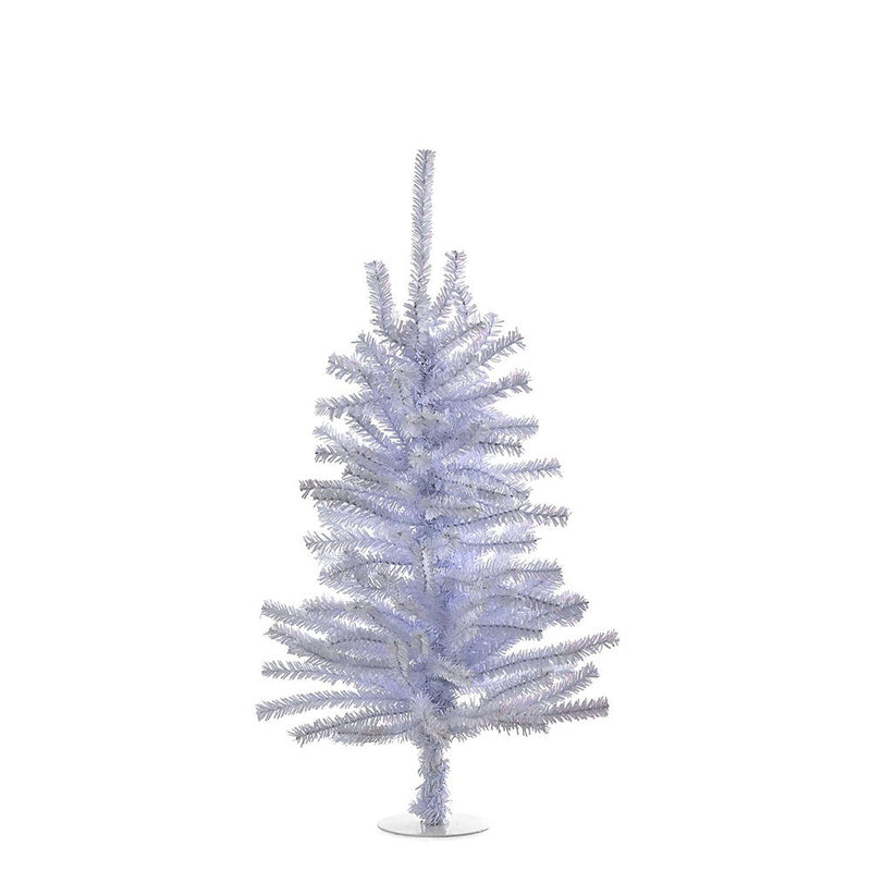 Silver Tinsel Tree - 18 Inch