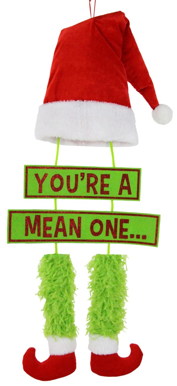 You’re a Mean One Hanging Decoration