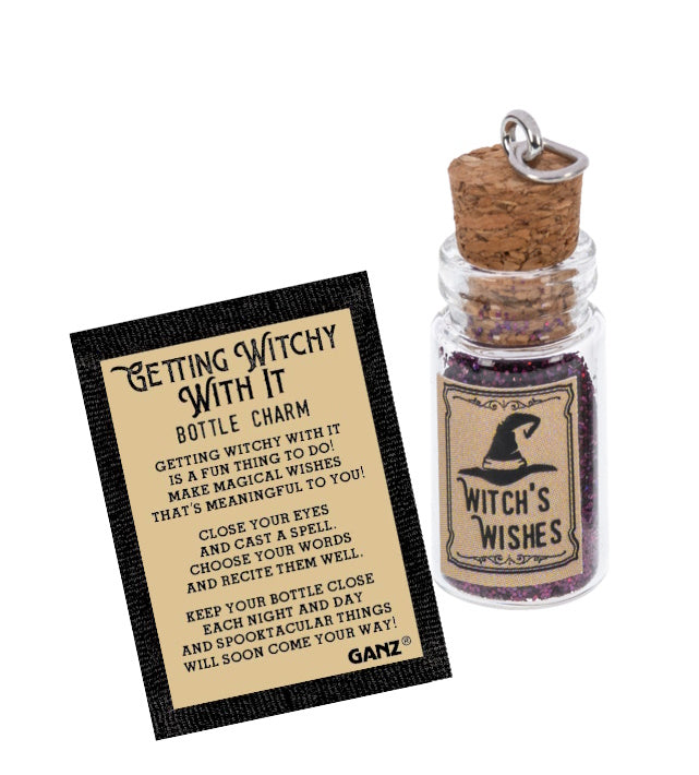 Getting Witchy With It Bottle Charm -