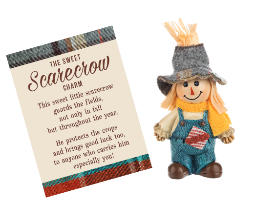 Sweet Little Scarecrow Charm -