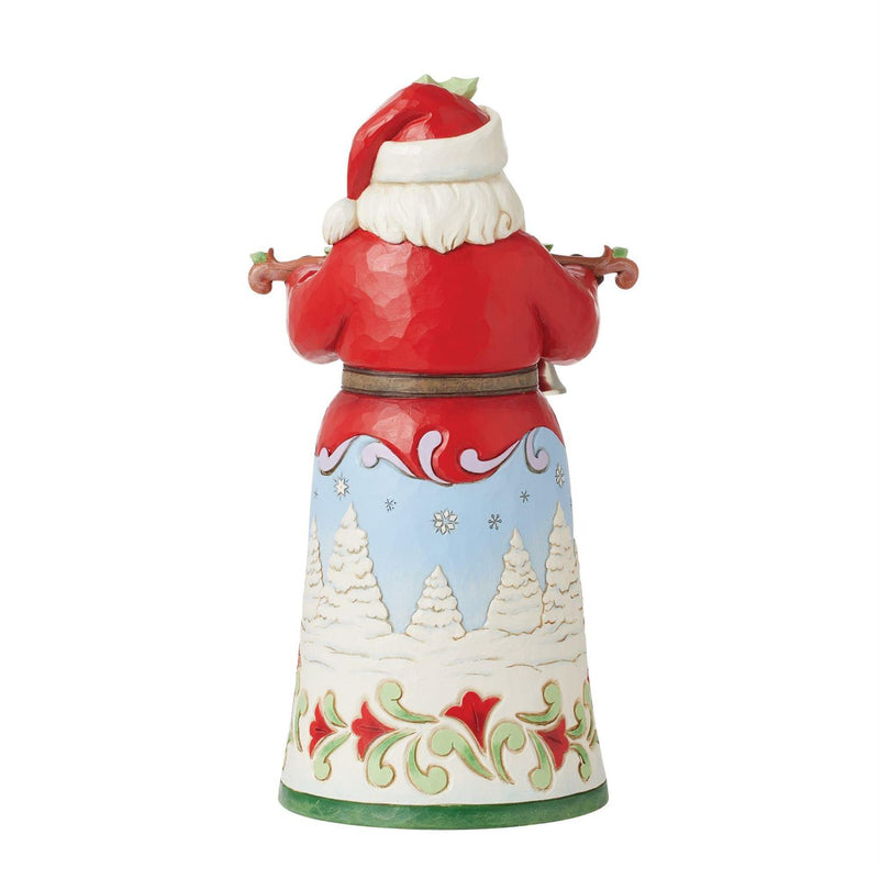 I Heard The Bells On Christmas Day - Santa Figurine