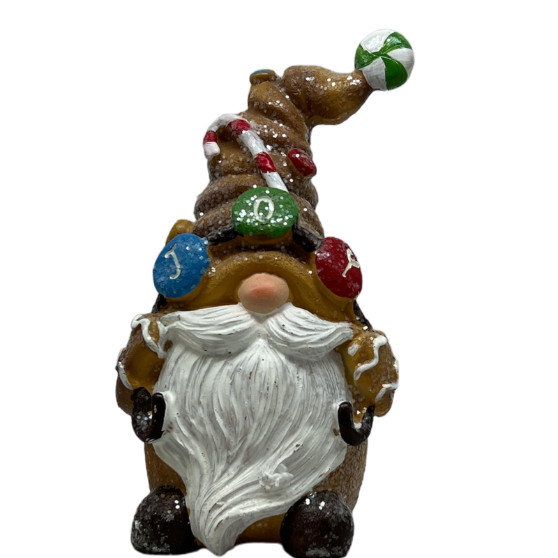 Holiday Gingerbread Figurine - Joy