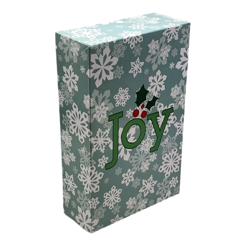 Giftware Gift Box - set of 2 - Snowflakes on Sage