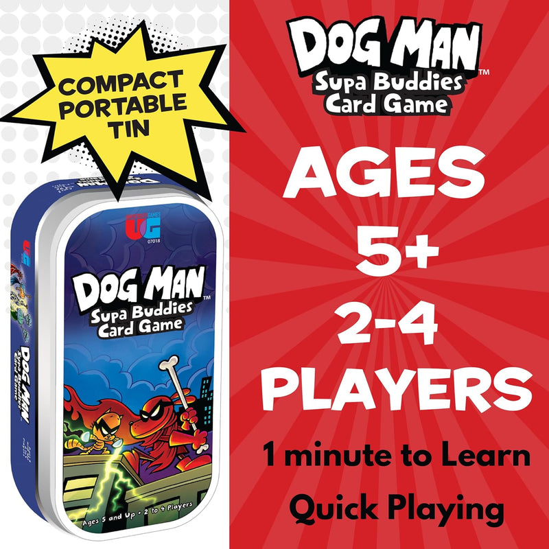 Dog Man Supa Buddies  Card Game