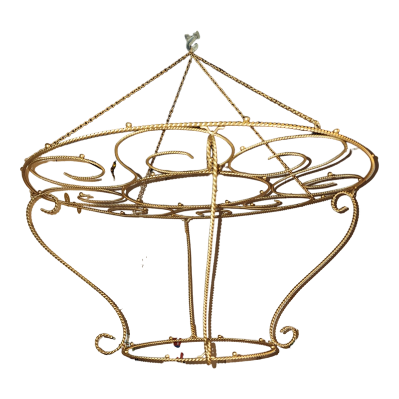 Ornament Chandelier - Gold