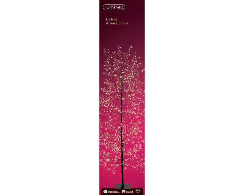 LED Branch tree - 5 Foot - Warm White - 1350 LEDs