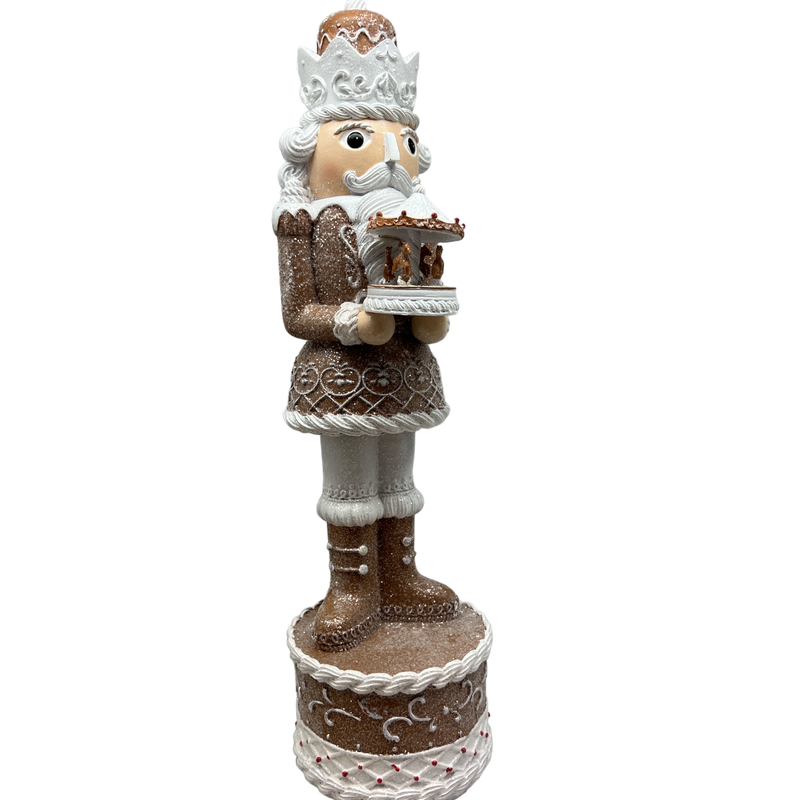 Nutcracker Gingerbread Carousel Figurine