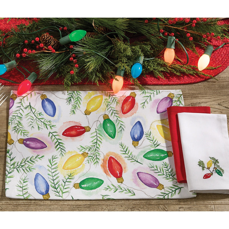 Holiday Lights Napkin