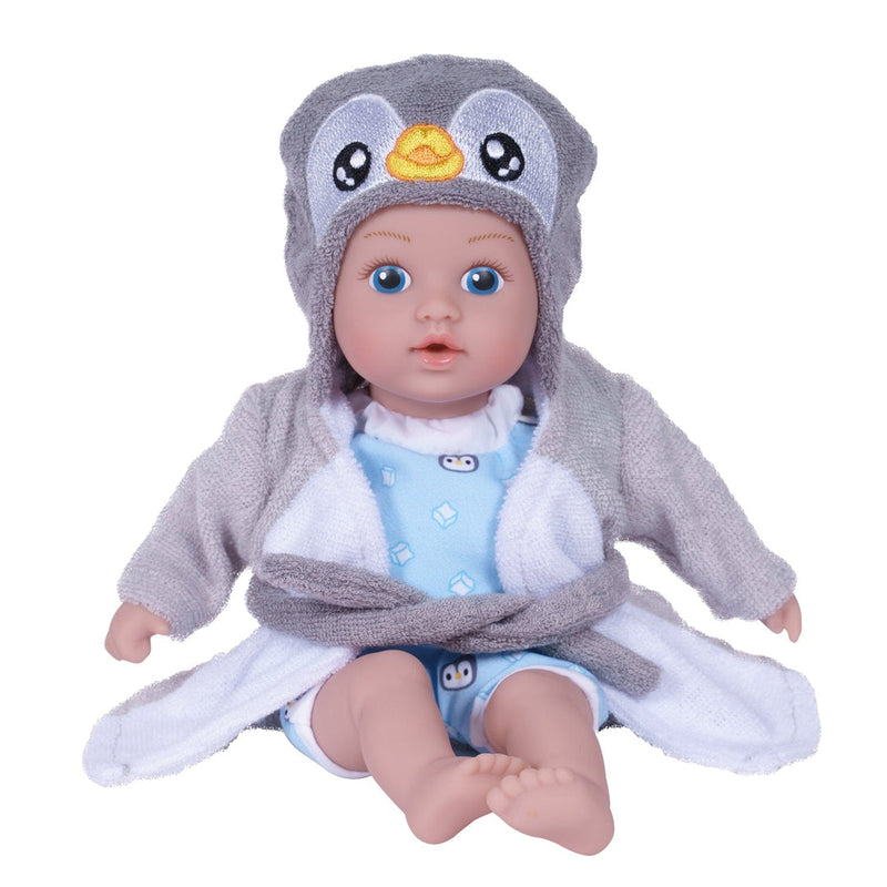 BathTime Tot Baby Doll Penguin Set with Doll Clothes