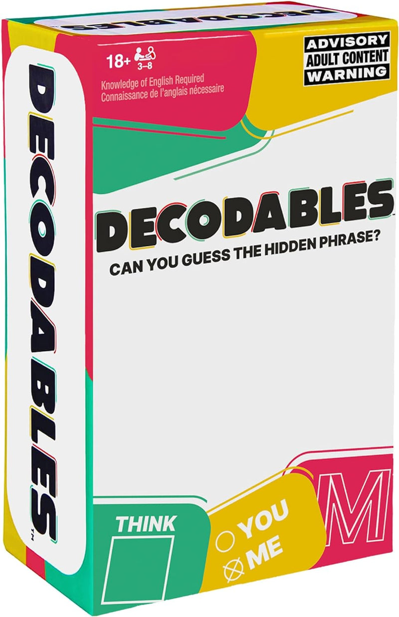 Decodables - Can You Guess The Hidden Phrase -  A Hysterical Adult Party Game