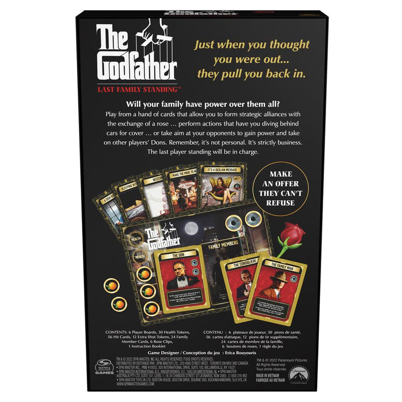 The Godfather Party Card Game