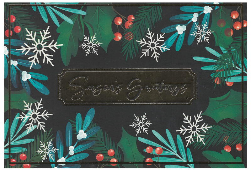 Luxury Boxed Cards - Set of 18 - Mistletoe Greetings