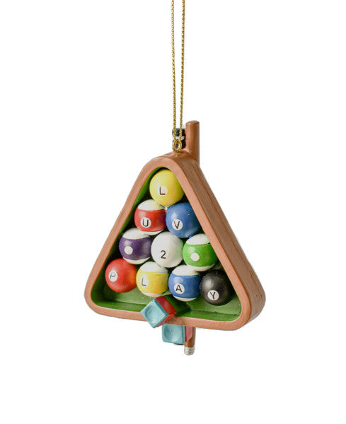 Billiard or Pool Table Ornament