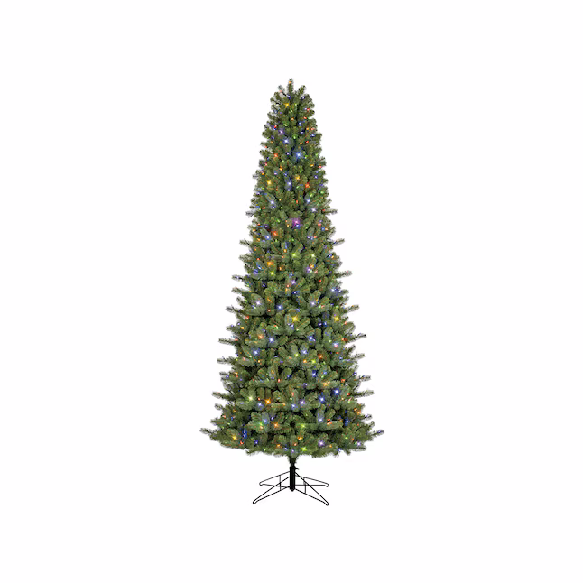 9-ft Colorado Spruce Pre-lit LED Artificial Christmas Tree