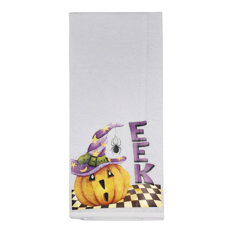 Halloween Tea Towel - EEK