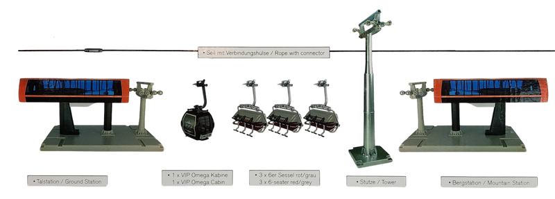 Jägerndorfer Professional Langewand Ski Lift - Red