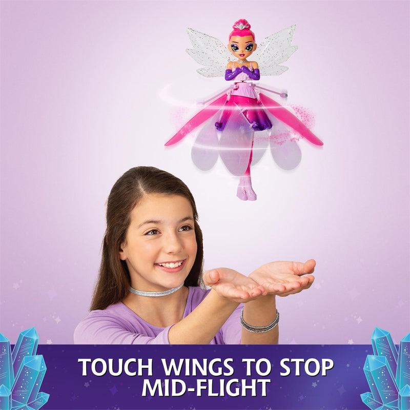 Crystal Flyers Magical  Flying Fairy With Crystal Wings