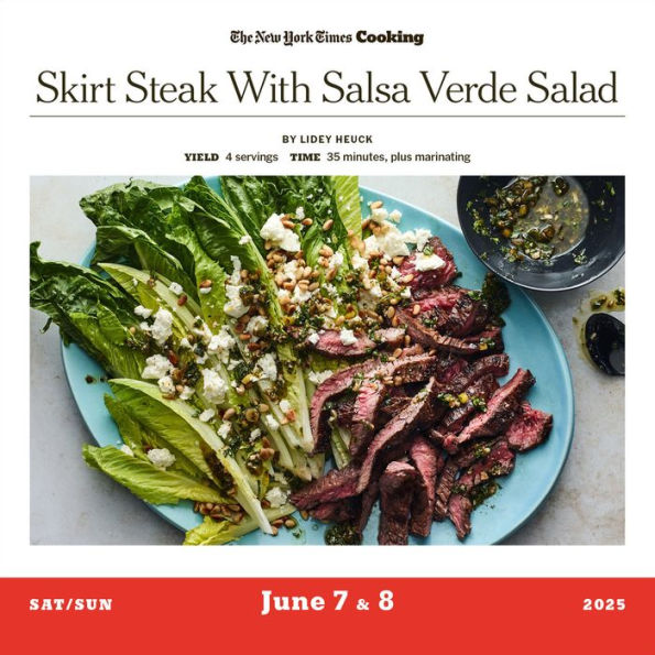 The New York Times Cooking Page-A-Day Calendar 2025: Fresh, Delicious Recipes for Every Day of the Year