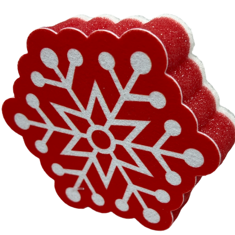 Holiday Sponge - Snowflake