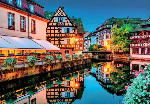 Strasbourg Old Town - 500 Piece Puzzle