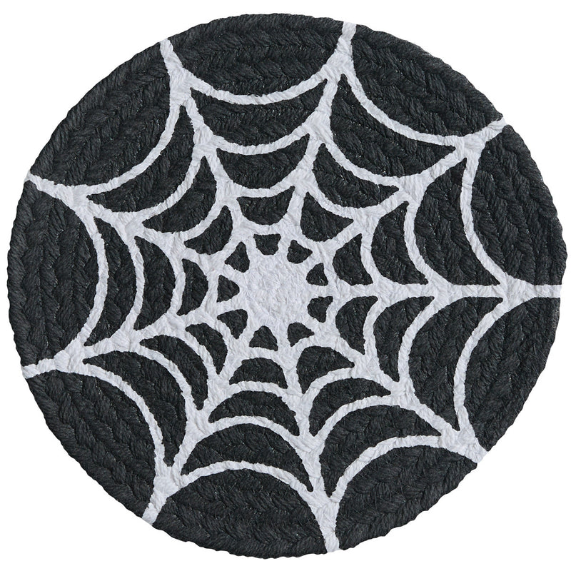 Spider Web Round Trivet