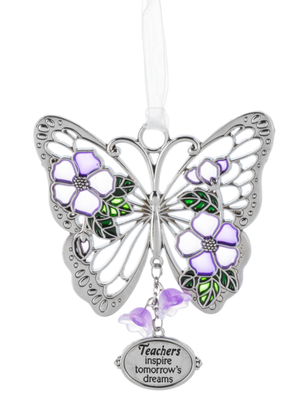 Butterfly Kisses Ornament -