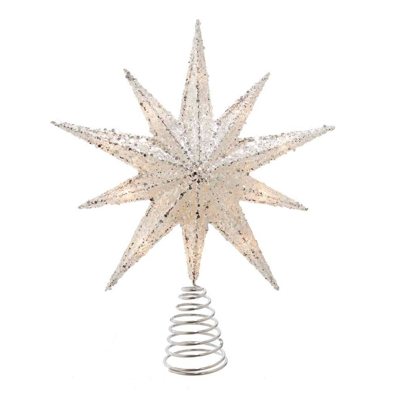 Lighted Bethlehem Star Tree Topper - 12 Inch