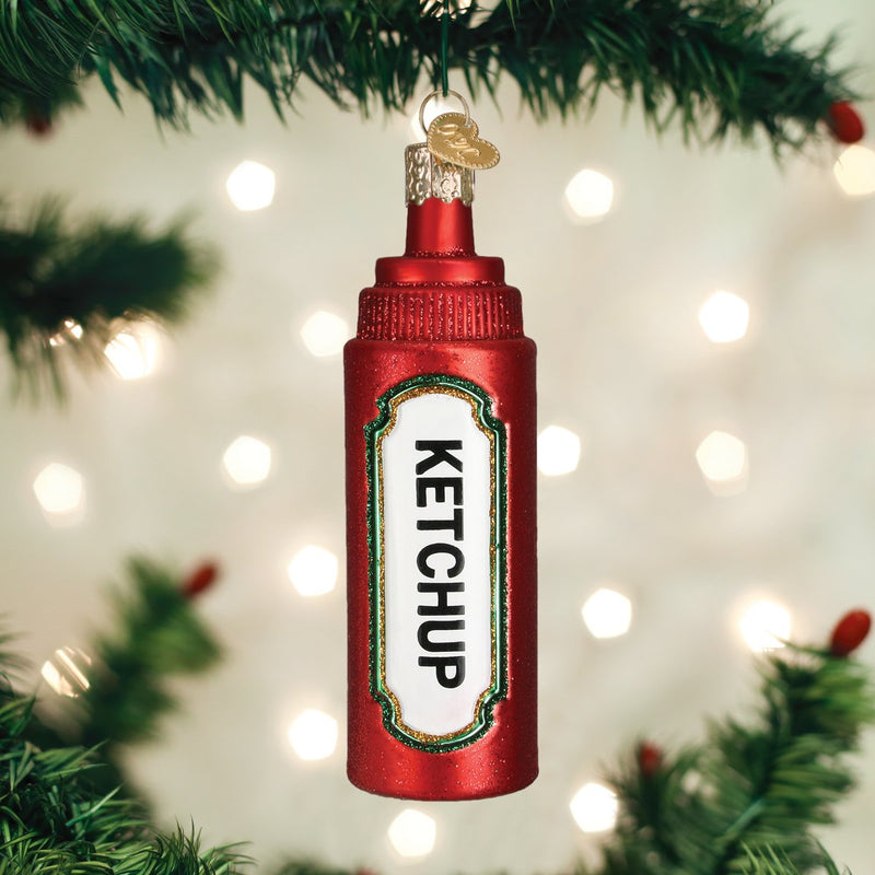 Ketchup Glass Ornament