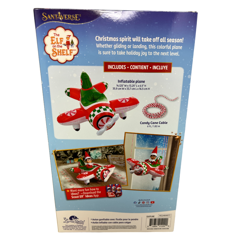 Elf on the Shelf Peppermint Plane Ride