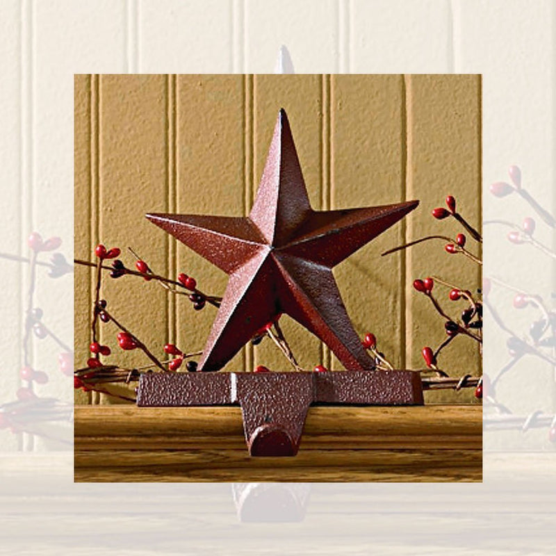 Red Star Stocking Hanger